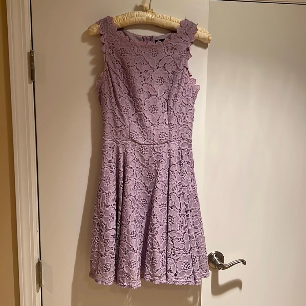 Sleeveless Lace Dress